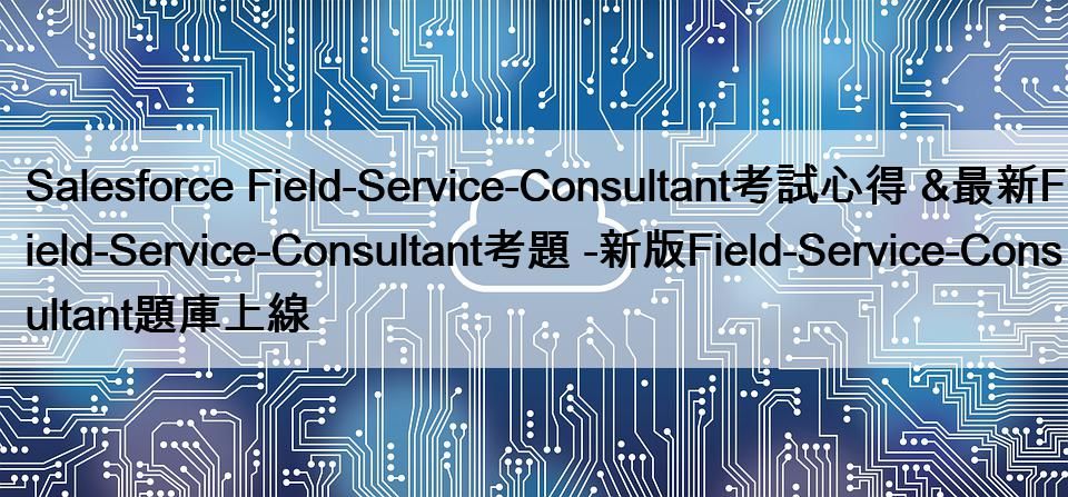 Field-Service-Consultant