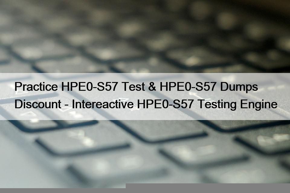 HPE0-S57