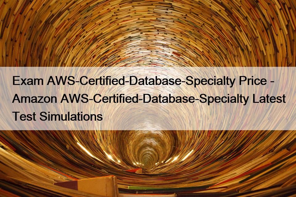 AWS-Certified-Database-Specialty