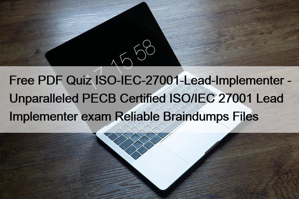 ISO-IEC-27001-Lead-Implementer