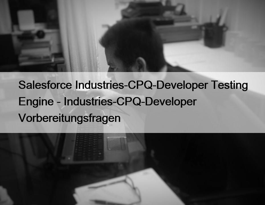 Industries-CPQ-Developer